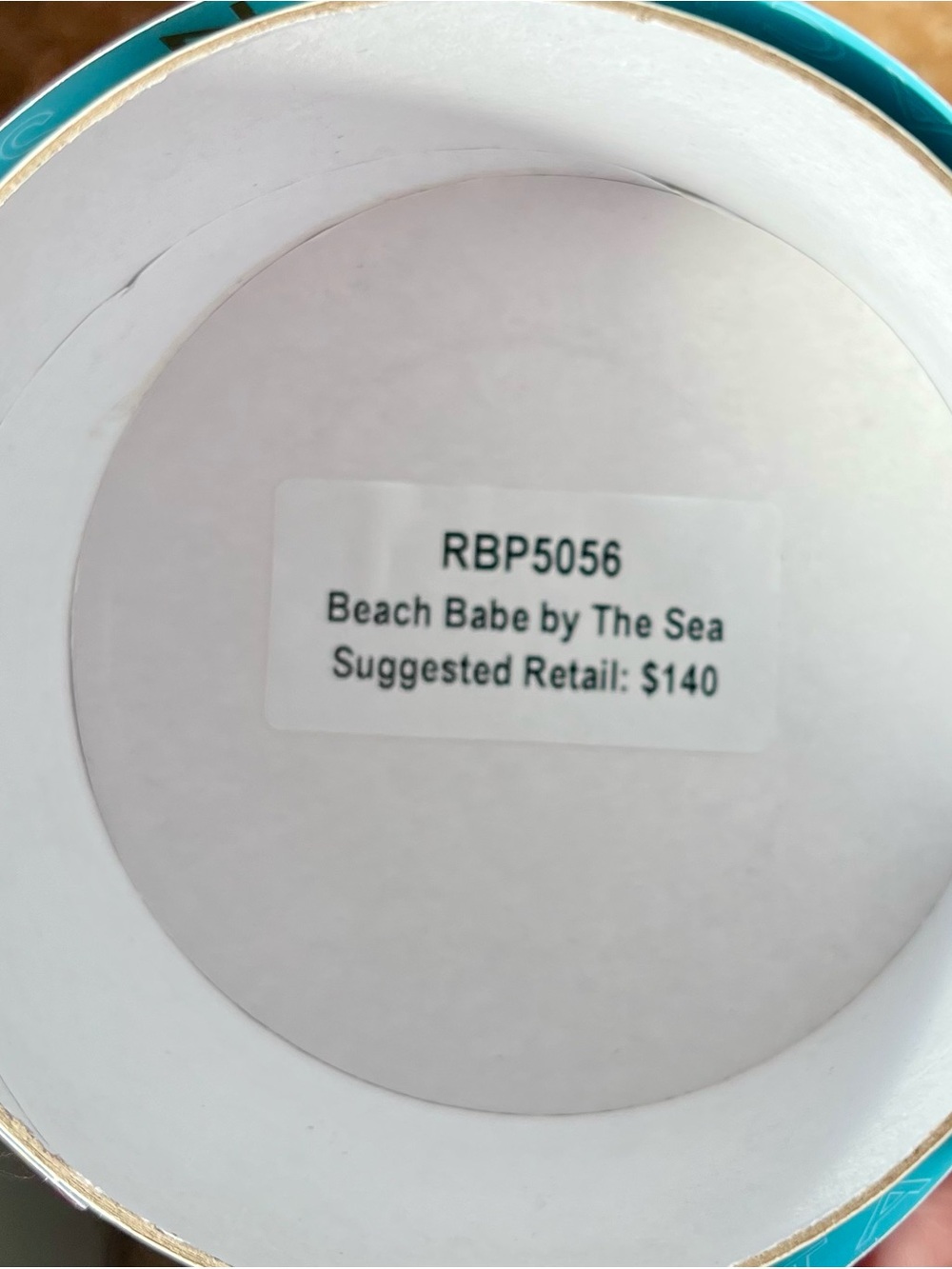 Bomb Party RETRO Summer Stack RBP5056 Beach Babe by The Sea Moonstone Gold HTF - Picture 12 of 12